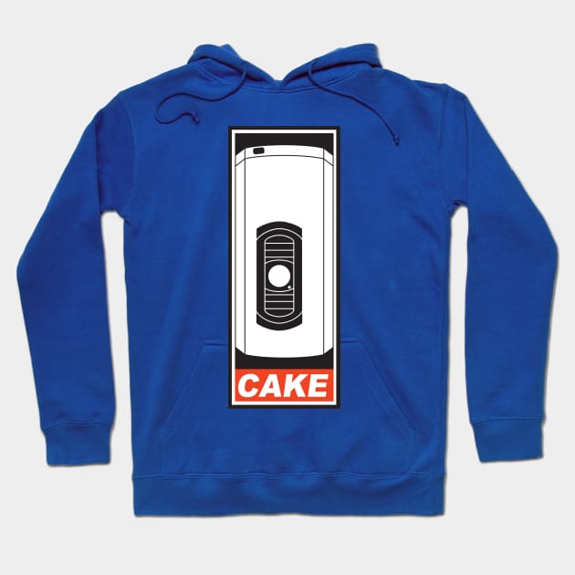 Cake is a Lie Hoodie by joefixit2